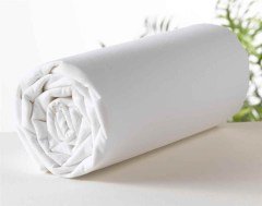 Maki %100 Pamuk Beyaz 90x190 Tek Kişilik Lastikli Çarşaf Takımı