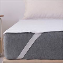 Maki Home 100x200 cm Köşelerden Lastikli Tek Kişilik Sıvı Geçirmez Yatak Koruyucu Alez