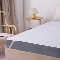 Maki Home 100x200 cm Köşelerden Lastikli Tek Kişilik Sıvı Geçirmez Yatak Koruyucu Alez