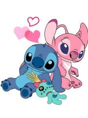Kaliteli Penye Kız Çocuk Baskılı Beyaz Tshirt 5 6 7 8 9 10 11 12 13 14 yaş Lilo Stitch