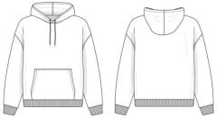 Stok renklerde dilediğiniz baskılı hoodie kapişonlu kanguru cepli yetişkin sweatshirt  toptan satışı