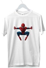 Üçlü Kaliteli Erkek Çocuk Baskılı Siyah Tshirt 5 6 7 8 9 10 11 12 13 14 yaş superman spiderman hulk