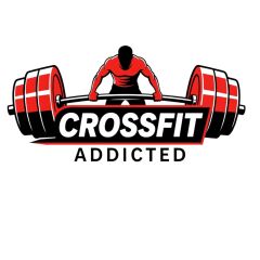 Maki Home Kadın Erkek Unisex Yetişkin Crossfit Addicted II Baskılı Beyaz Tshirt