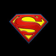 Kaliteli Penye Erkek Çocuk Baskılı Siyah Tshirt 5 6 7 8 9 10 11 12 13 14 yaş Superman