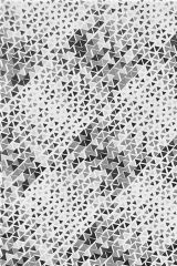 Makiteks Pamuklu Polycotton Geometrik Ücgenler 160x200+2*(50x70) Çift Kişilik Lastikli Çarşaf Seti